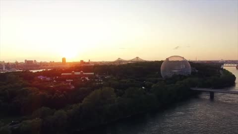 Drone View City