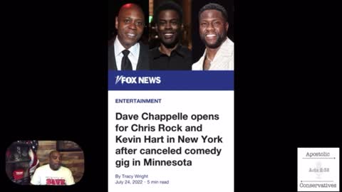 Chappelle | Dave Chappelle gets help from Chris Rock & Kevin Hart with cancel culture