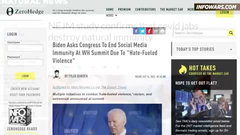 Biden Declares All Political Opponents Nazis