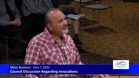 CDA Councilman Gookin Doesn't Want an Invocation