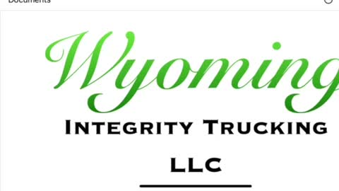 Wyoming 3/6/21 integrity Trucking LLC