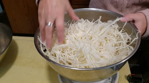 How to make Sauerkraut step 5