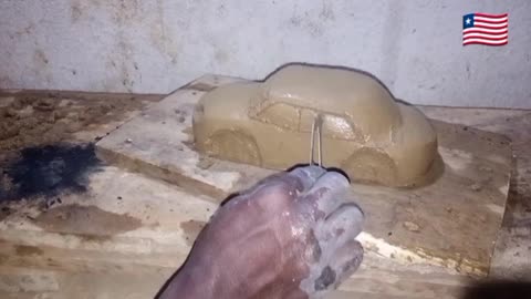 Mud turned into Toy Car. Please follow