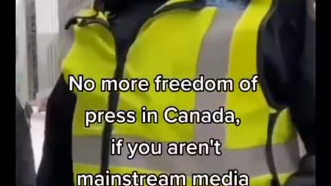 Ottawa Police Only Recognize Press Credentials From MSM