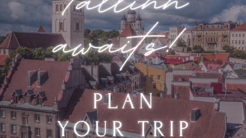 🏰 Tallinn awaits! ✈️ Plan your trip now!