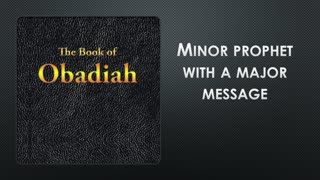 The Book of Obadiah by Brett Burton