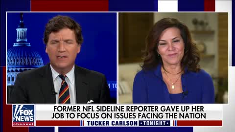 NFL sideline reporter Michelle Tafoya talks about leaving the woke NFL and going into politics