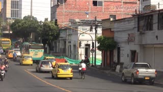 Indignación por trancón y semáforos dañados en la carrera 17 de Bucaramanga