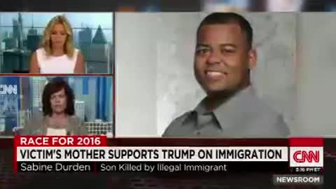 Sabine on CNN Supporting Trump's Positions on Illegal Immigration