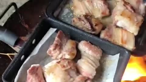 It's a delicious pork video.