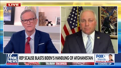 Scalise rips Biden for ‘wasting time’ on spending bill amid Afghanistan crisis