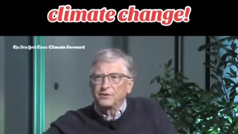 BILL GATES DOSEN'T WANT TO PLANT TREES