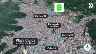 Recorrido Marcha 21 Noviembre UIS