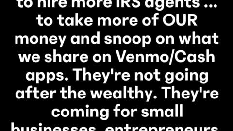 Biden’s big spending bill takes $80B of OUR money to hire more IRS agents