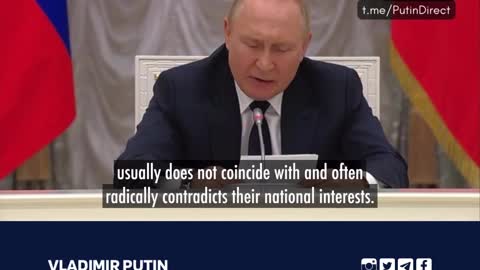 (7.7.22) Putin: U.S. Citizens are Awakening to the Betrayals of their Ruling Elites