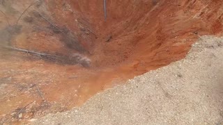 Big ol Sinkhole