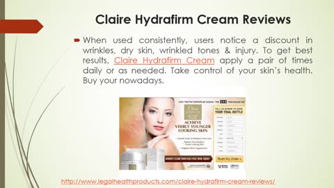 Read Claire Hydrafirm Cream Reviews, Side Effects and Result