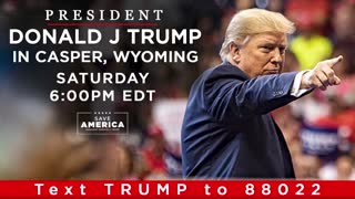 LIVE: President Donald J. Trump in Casper, Wyoming