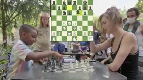 Botez Live challenges an 11 year old chess master ! She got got bodied !