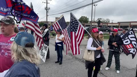 F**K Joe Biden Rally 7 Oct 2021 Elk Grove Illinois