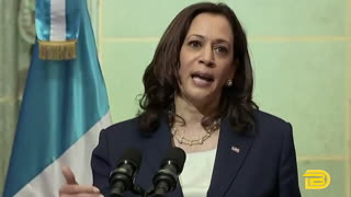 Kamala Harris tells migrants 'do not come' during talks in Guatemala