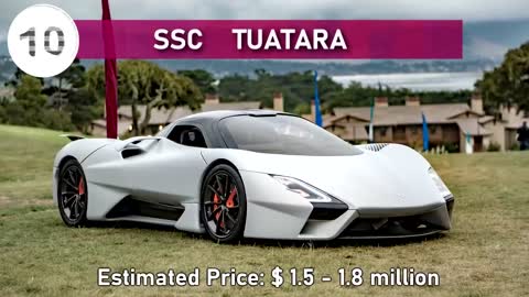 Top 10 Most Expensive Cars In The World in 2020-2021