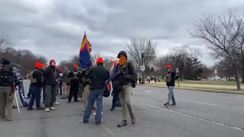 Arizona Proud Boys at the March to Capitol (Clip from Eddie Brock Footage)