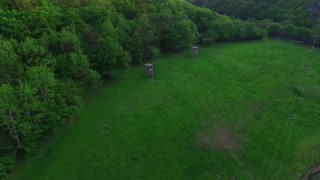 Extraordinary Zoom Out Footage of Watchtower taken by Drone
