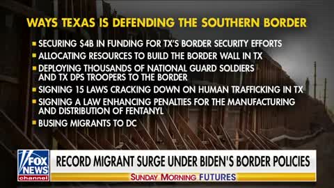 Texas Gov. Abbott: Invasion driven by cartels at southern border.