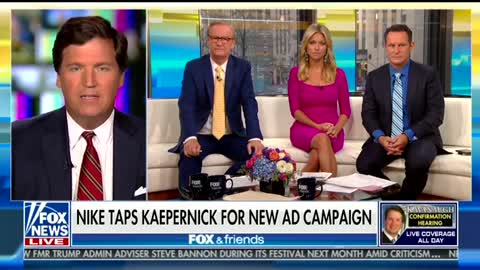 Tucker Carlson slams Nike for using Colin Kaepernick as a pawn in its ‘decadent’ scheme