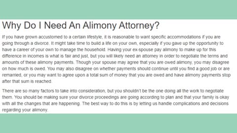 Raleigh Alimony Lawyers