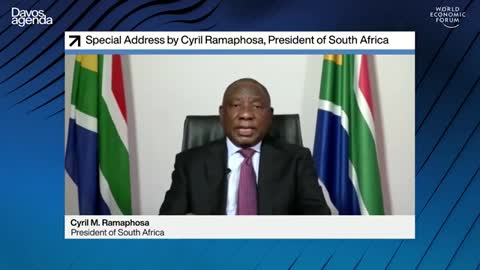 World Economic Forum Special Address by Cyril Ramaphosa, South Africa 2021