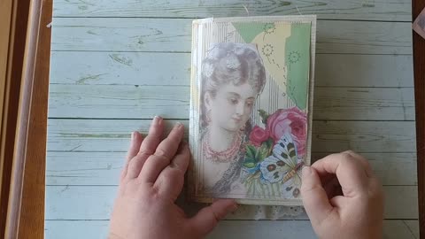 Sweet and Romantic junk journal flip through