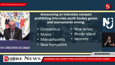 NJ Governor Joins 6 States to Ban Interstate Youth Hockey Games