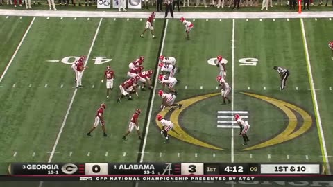 2021 CFP National Championship Game Alabama vs Georgia