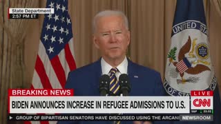 Biden Announces That He's Raising Refugee Limit To 125,000