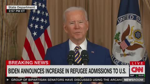 Biden Announces That He's Raising Refugee Limit To 125,000