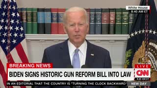 Biden Signs Gun Control Bill Into Law
