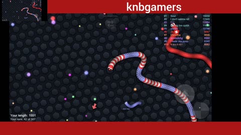 Slither.io first time game play