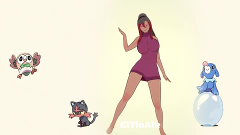 Sylvia f Konosuba Pokémon dancing POKÉDANCE #mmd #Sylvia #Konosuba