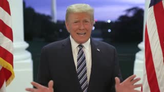 President Trump Tells Americans Not to Let Covid Dominate Their Lives in Message From White House