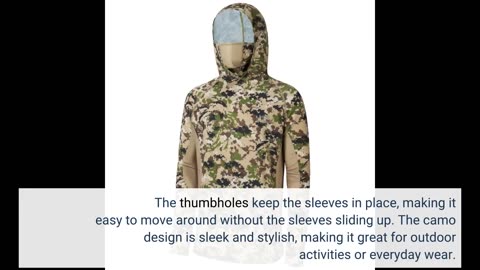 Buyer Feedback: FISHEAL Men's Performance Fishing Hoodie Shirt - UPF 50+ Camo Long Sleeve Thumb...