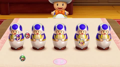 Mario Party- Luigi wins by doing absolutely nothing.
