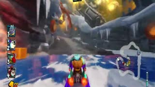 Crash Team Racing Nitro-Fueled - Violet Zem Skin Gameplay
