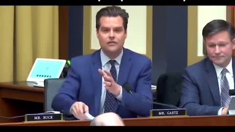 Matt Gaetz OBLITERATES FBI Agent Over Hunter Biden Laptop