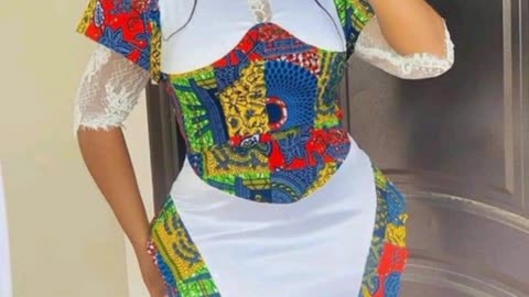 Ankara Plain and Pattern Style Ideas For Beautiful Ladies