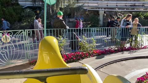 Alice in Wonderland attraction Disneyland resort