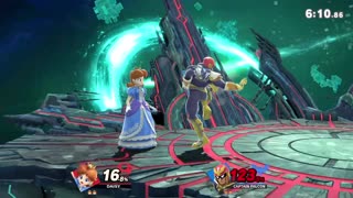 Daisy Vs Captain Falcon | Super Smash Bros. Ultimate