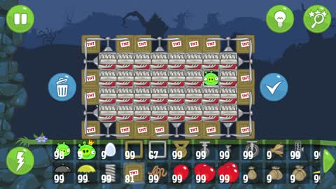 Possibly The Loudest Noise in Bad Piggies...
