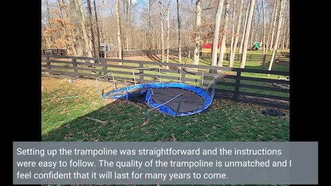 Read Ratings: Zupapa No-Gap Design 16 15 14 12 10 8FT Trampoline for Kids with Safety Enclosure...